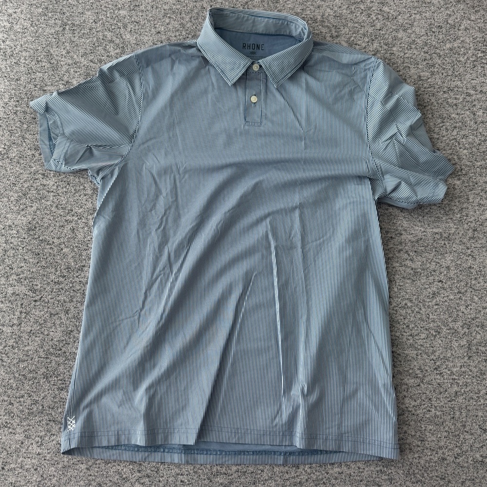 Rhône Striped Polo
